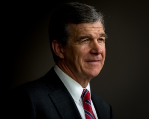 March 29, 2018; Durham, NC; North Carolina Governor Roy Cooper poses for a portrait during the POLITICO Playbook University event at Duke University. 

Photo: Jay Anderson for POLITICO