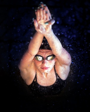 Andrea Brenstrom Swimming Portrait Session