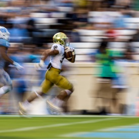Deon McIntosh Blurred Touchdown