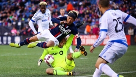 Lee Nguyen Collision with Evan Bush